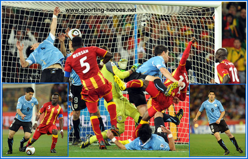 Luis (1987) SUAREZ - Uruguay - FIFA Copa del Mundo 2010