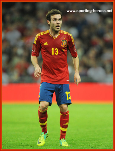 Juan  MATA - Spain - 2011/2012 European Championships Qualifying Group I