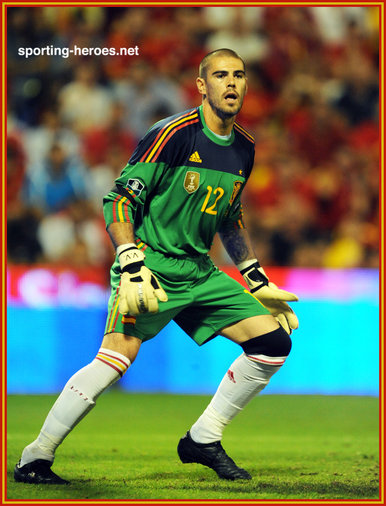 Victor Valdes - Spain - 2011/2012 European Championships Qualifying Group I