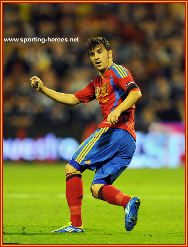 David Villa - Spain - 2011/2012 European Championships Qualifying Group I