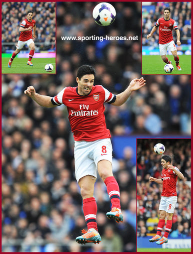 Mikel Arteta - Arsenal FC - Premiership Appearances