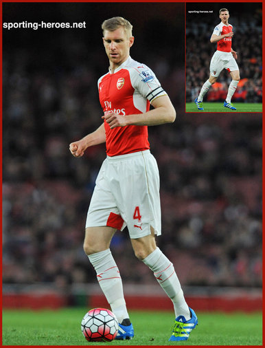 Per Mertesacker - Arsenal FC - Premiership Appearances