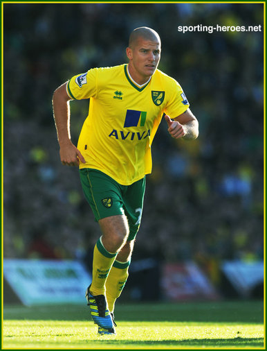 Marc TIERNEY - Norwich City FC - Premiership Appearances