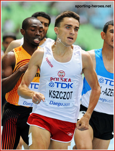 Adam Kszczot - Poland - 2011 European Indoor Gold & 6th at World Championship.