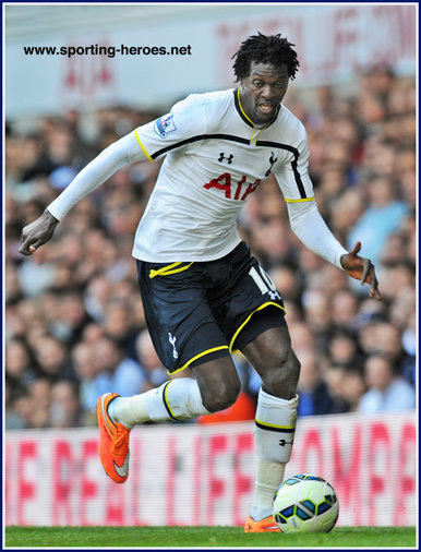 Emmanuel Adebayor - Tottenham Hotspur - Premiership Appearances