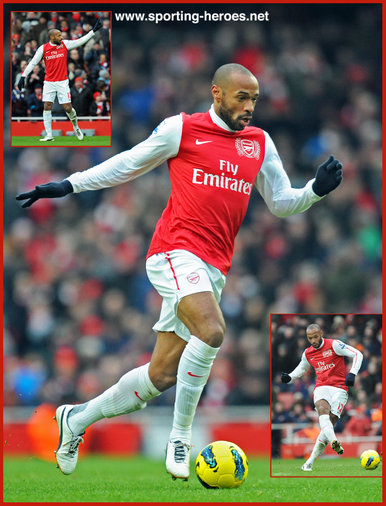 Thierry Henry - Arsenal FC - Premiership Appearances