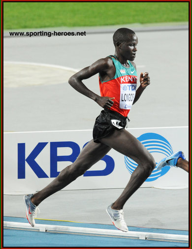 Thomas  LONGOSIWA - Kenya - 2011 World Championships 5000m 6th place.