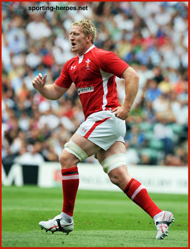 Bradley Davies - Wales - 2011 World Cup matches.