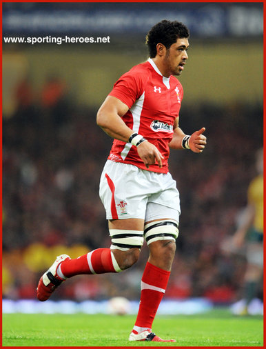 Taulupe FALETAU - Wales - 2011 World Cup matches.