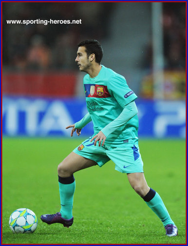 Pedro Rodriguez - Barcelona - UEFA Champions League 2011/12