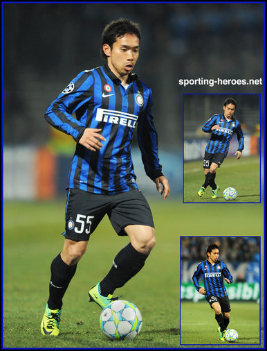 Yuto Nagatomo - Inter Milan (Internazionale) - UEFA Champions League 2011/12