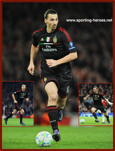 Zlatan Ibrahimovic - Milan - UEFA Champions League 2011/12