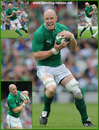 Paul O'Connell - Ireland (Rugby) - 2011 World Cup matches.