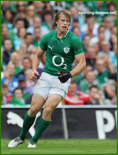 Andrew Trimble - Ireland (Rugby) - 2011 World Cup Games.