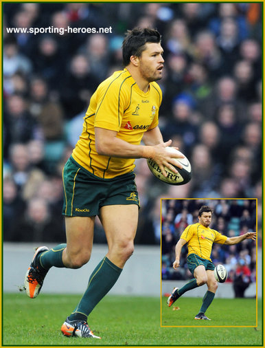 Adam Ashley-Cooper - Australia - 2011 World Cup Games.