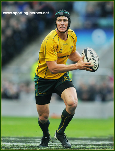 Berrick Barnes - Australia - 2011 World Cup Games.