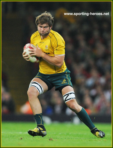 Ben McCalman - Australia - 2011 World Cup Games.