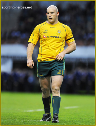 Stephen Moore - Australia - 2011 World Cup Games.