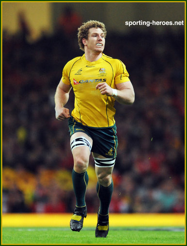 David Pocock - Australia - 2011 World Cup Games.