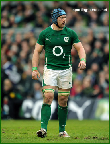 Sean O'Brien - Ireland (Rugby) - International Rugby Union Caps 2009 - 2013.
