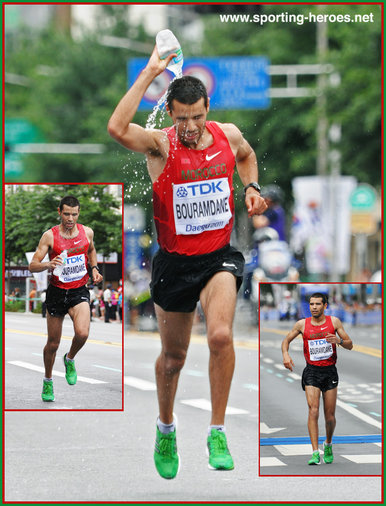 Abderrahime BOURAMDANE - Morocco - 2011 World Championships  7th marathon.