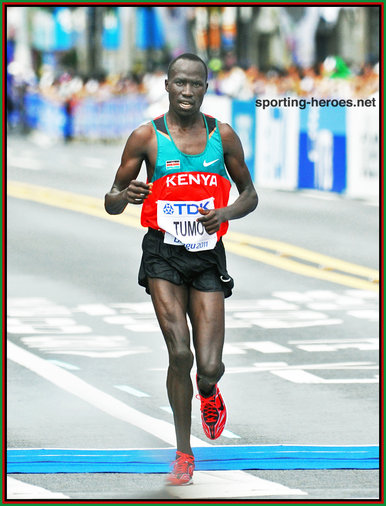 David Barmasai TUMO - Kenya - 2011 World Championships 5th place.