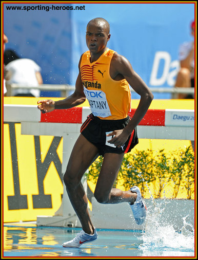 Jacob ARAPTANY - Uganda - 2011 World Championships finalist.