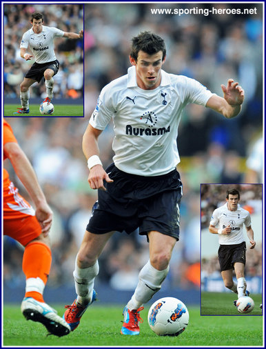Gareth Bale - Tottenham Hotspur - Premiership Appearances