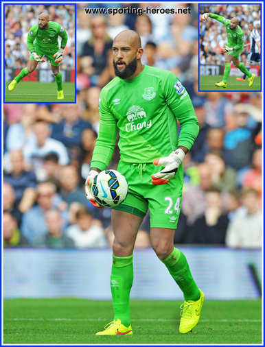 Tim Howard - Everton FC - Premiership Appearances