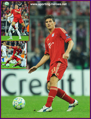 Mario Gomez - Bayern Munchen - UEFA Champions League 2011/12