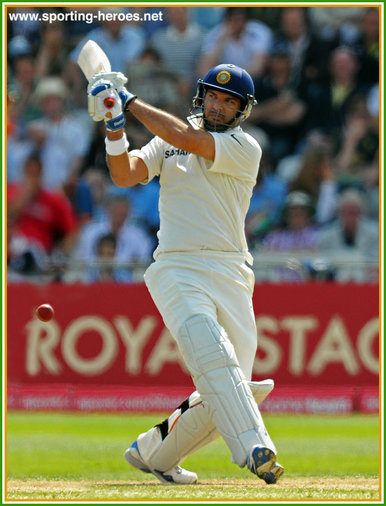 Yuvraj Singh - India - Test Record v England