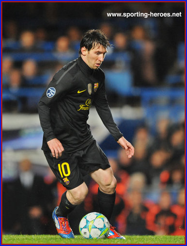 Lionel Messi - Barcelona - Champions League 2011/ 2012.