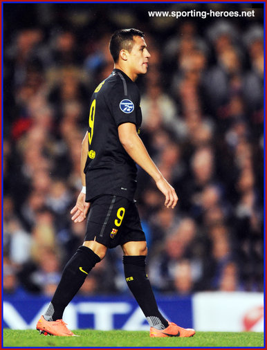 Alexis Sanchez - Barcelona - Champions League 2011/2012 Knock out matches.