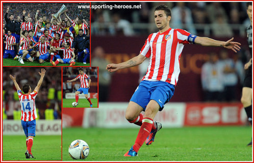 GABI - Atletico Madrid - 2012 Europa League Cup Final (Bucharest)