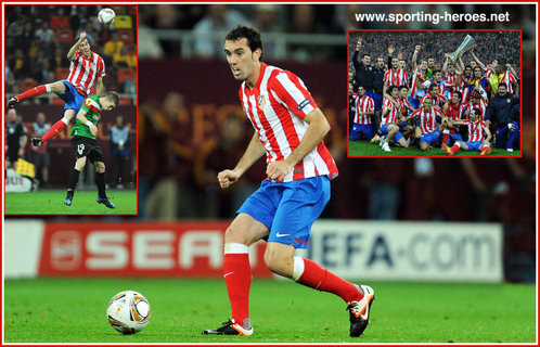 Diego Godin - Atletico Madrid - 2012 Europa Cup Final (Bucharest)