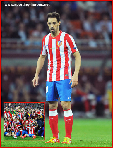 JUANFRAN - Atletico Madrid - 2012 Europa Cup Final (Bucharest)
