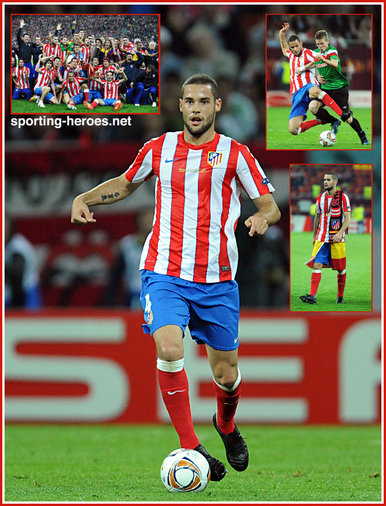 Mario SUAREZ - Atletico Madrid - Europa League Final 2012 - Bucharest.