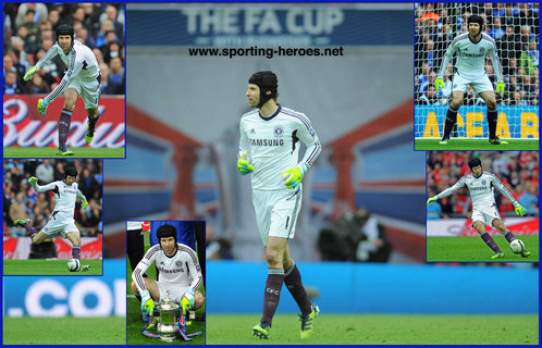 Petr Cech - Chelsea FC - F.A. Cup winner 2012, 2010, 2009 & 2007.