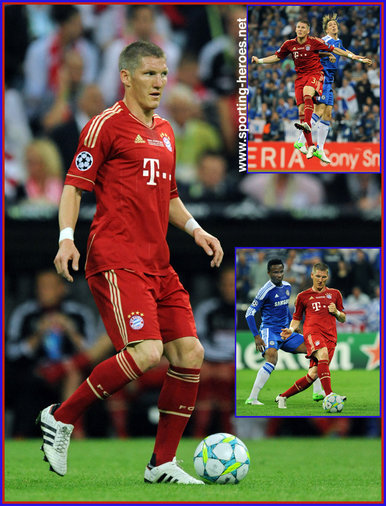 Bastian Schweinsteiger - Bayern Munchen - 2012 Champions League Final .