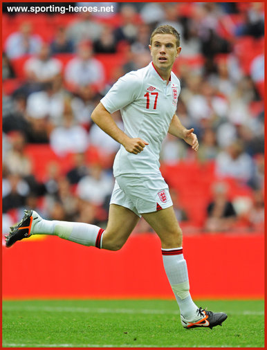 Jordan Henderson - England - 2012 European Football Championships - Poland/Ukraine.