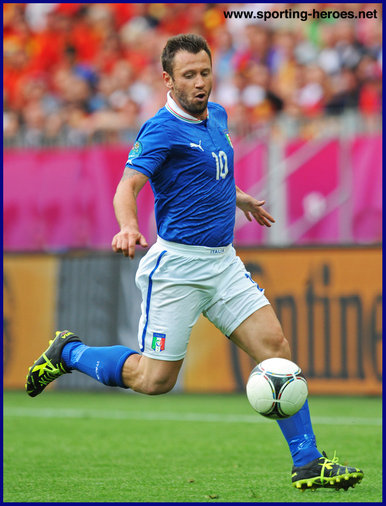 Antonio Cassano - Italian footballer - 2012 European Football Championships Poland/Ukraine.