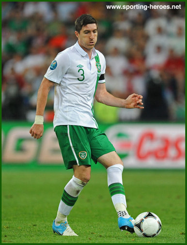 Stephen Ward - Ireland - 2012 European Football Championships - Poland/Ukraine.