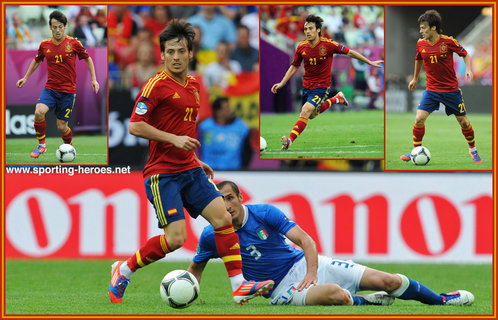 David Silva - Spain - 2012 European Championships - winner.