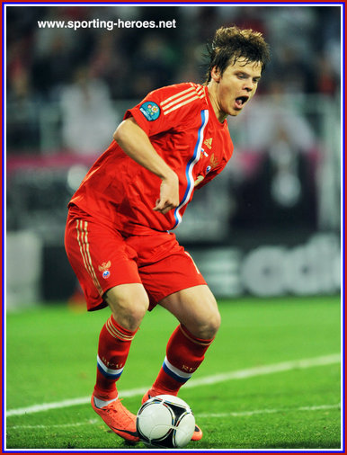 Aleksandr KOKORIN - Russia - 2012 European Football Championships - Poland/Ukraine.