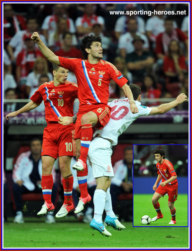 Yuri Zhirkov - Russia - 2012 European Football Championships - Poland/Ukraine.