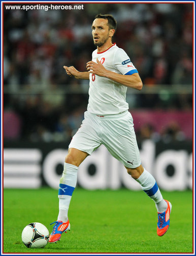 Tomas Sivok - Czech Republic - 2012 European Football Championships - Poland/Ukraine.
