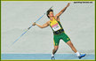 Sunette VILJOEN - South Africa - Third in 2011 World Championships.