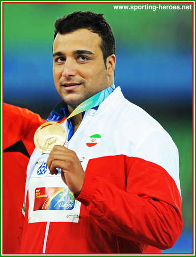 Ehsan HADDADI - Iran - Third place in the discus at 2011 World Championships.