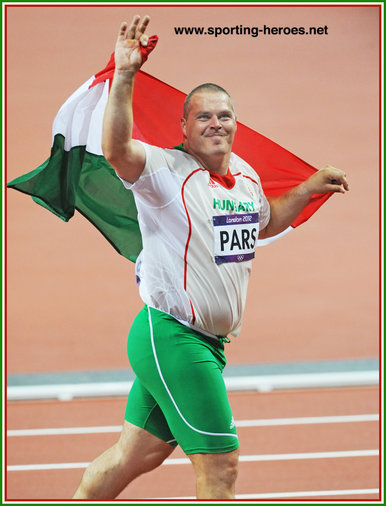 Krisztian Pars - Hungary - 2012 Olympics Hammer Gold medal.