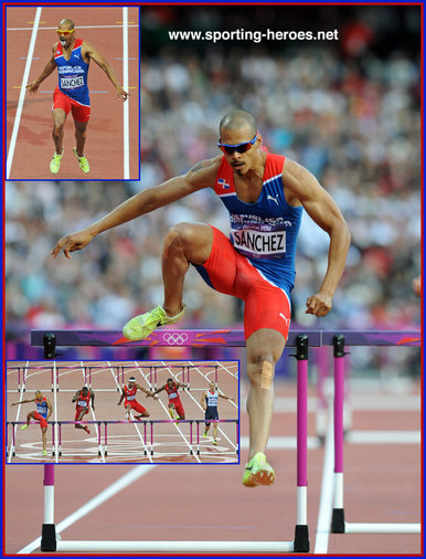 Felix Sanchez - Dominican Republic - 2012 Olympics 400m Hurdles Champion.